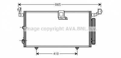 AVA QUALITY COOLING to5384d -  Конденсатор, кондиционер